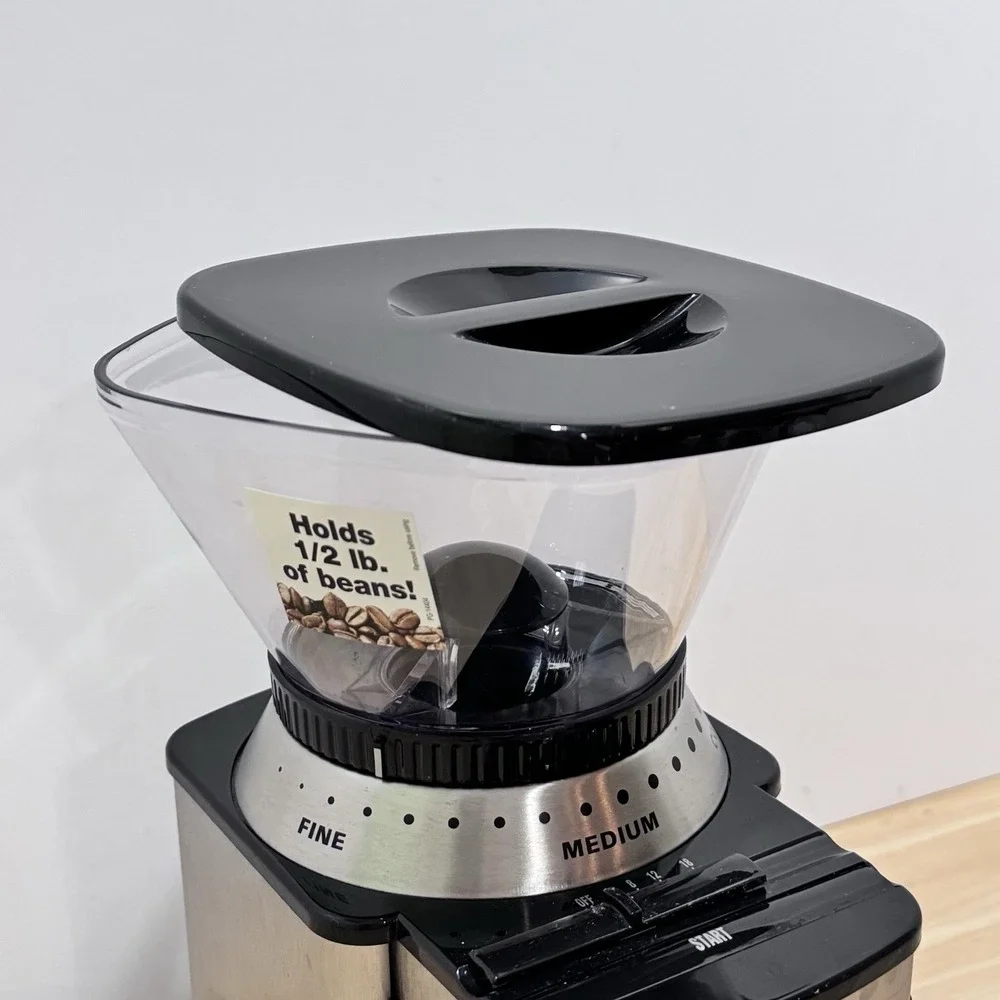 Cuisinart Supreme Grind Automatic Burr Mill Model DBM-8 Used 1 Time 18 Settings